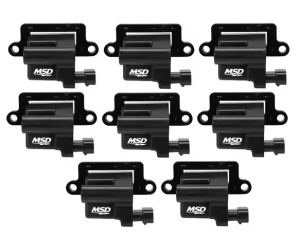 MSD LS Blaster Ignition Coil Kit For 1999-2009 GM Truck/SUV - Black