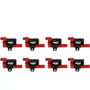 MSD LS Blaster Ignition Coil Kit For 1999-2007 GM Truck/SUV - Red