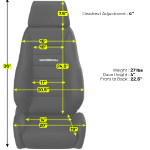 Corbeau - Corbeau GTS II Reclining Seat (Pair) - Image 6