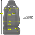 Corbeau - Corbeau Trailcat Reclining Offroad Racing Seats (Pair) - Image 7