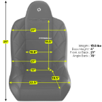 Corbeau - Corbeau Baja JP Racing Seat - Image 5