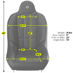 Corbeau - Corbeau Baja SS Racing Seat - Image 5