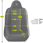 Corbeau - Corbeau Baja Ultra Racing Seat - Image 3