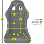 Corbeau - Corbeau Forza Racing Seat - Image 5