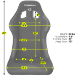 Corbeau - Corbeau Forza Racing Seat - Image 6