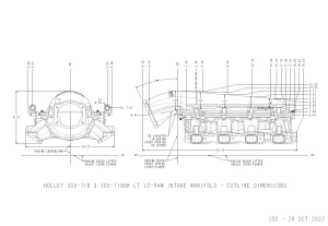 Holley - Holley Lo-Ram LT Intake Manifold - Black (Port and Direct Injection) - Image 8