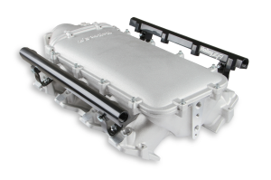 Holley - Holley Ultra Lo-Ram LS1/LS2/LS6 Intake Manifold w/ High Flow Fuel Rails - Natural - Image 2