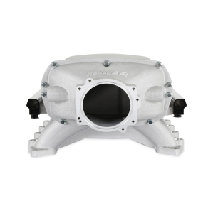 Holley - Holley Ultra Lo-Ram Coyote/Voodoo/Predator Intake Manifold w/ High Flow Fuel Rails - Natural (Round Inlet) - Image 3