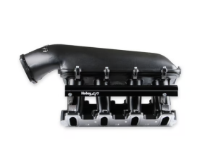 Holley - Holley Hi-Ram LS1/LS2/LS6 105MM Intake Manifold w/ High Flow Fuel Rails - Black - Image 5