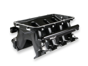 Holley - Holley Hi-Ram LS1/LS2/LS6 105MM Intake Manifold w/ High Flow Fuel Rails - Black - Image 4