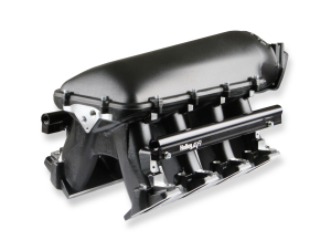 Holley - Holley Hi-Ram LS1/LS2/LS6 105MM Intake Manifold w/ High Flow Fuel Rails - Black - Image 2