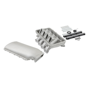 Holley - Holley Hi-Ram Coyote/Voodoo/Predator Intake Manifold w/ High Flow Fuel Rails - Satin (For 07-14 GT500 Oval Style Throttle Body) - Image 3