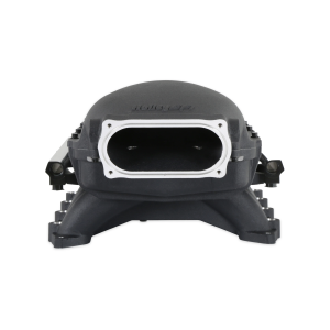 Holley - Holley Hi-Ram Coyote/Voodoo/Predator Intake Manifold w/ High Flow Fuel Rails - Black (For 07-14 GT500 Oval Style Throttle Body) - Image 4