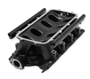 Holley - Holley Hi-Ram 351W SBF 105MM Intake Manifold w/ High Flow Fuel Rails - Black (9.5 Deck) - Image 4
