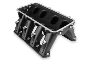 Holley - Holley Hi-Ram Gen III Hemi 105mm Intake Manifold w/ High Flow Fuel Rails - Black - Image 7