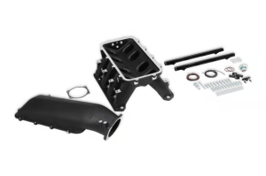 Holley - Holley Hi-Ram Gen III Hemi 105mm Intake Manifold w/ High Flow Fuel Rails - Black - Image 2