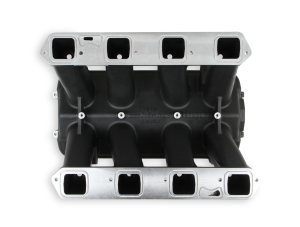 Holley - Holley Hi-Ram Gen III Hemi 105mm Intake Manifold w/ High Flow Fuel Rails - Black - Image 8