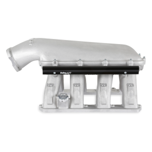 Holley - Holley Hi-Ram Gen III Hemi 80/92mm Intake Manifold w/ High Flow Fuel Rails - Satin - Image 3