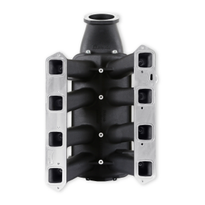 Holley - Holley Hi-Ram Gen III Hemi 80/92mm Intake Manifold w/ High Flow Fuel Rails - Black - Image 5