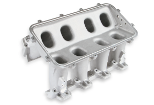 Holley - Holley Hi-Ram LS7 105MM Intake Manifold w/ High Flow Fuel Rails - Satin - Image 4