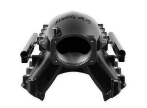 Holley - Holley Hi-Ram LS7 105MM Intake Manifold w/ High Flow Fuel Rails - Black - Image 3