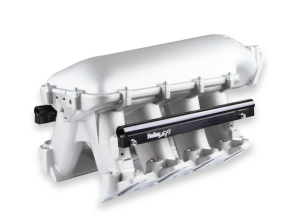 Holley - Holley Hi-Ram LS7 92MM Intake Manifold w/ High Flow Fuel Rails - Satin - Image 2