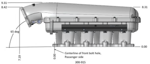Holley - Holley Hi-Ram Coyote/Voodoo/Predator Intake Manifold w/ High Flow Fuel Rails - Black (For 93MM GT500/GT350 Style Throttle Body & LS 4-Bolt Throttle Bodies) - Image 7