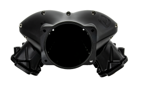 Frankenstein Engine Dynamics - Frankenstein LS1/LS2/LS6 Cathedral Port Billet LowPro Intake Manifold - Anodized Black Finish (2000HP Rated) - Image 2