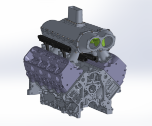 Frankenstein Engine Dynamics - Frankenstein LS7 Billet F-Zero Intake Manifold - Raw Finish (3000HP Rated) - Image 4