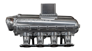 Frankenstein Engine Dynamics - Frankenstein LT Billet F-Zero Port Injected Intake Manifold - Anodized Black Finish (3000HP Rated) - Image 2
