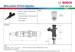 Bosch / Siemens - Genuine Bosch 0280158124 382cc 36LB EV14 Fuel Injectors - 8 (E85 Compatible) - Image 3