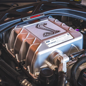 VMP Performance  - VMP Performance 20+ Ford Mustang GT500 / 23+ Ford F-150 Raptor R 5.2L Supercharger Lid w/ Race Intercooler Upgrade Kit - Silver - Image 2