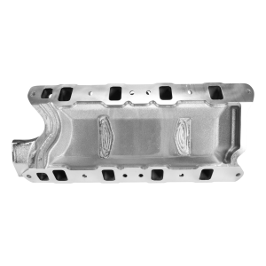 Edelbrock - Edelbrock Performer RPM Air-Gap Dual Plane Intake Manifold for SBF 302/331/347 w/ Holley 4150 Pattern - Chrome Plasma - Image 5