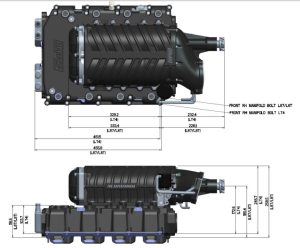 Harrop - Harrop FDFI TVS2650 MK2 Supercharger Intercooled LT Hot Rod Kit - Image 4