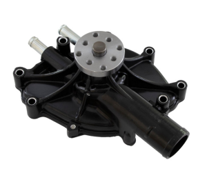 CVF Ford SBF Short High Flow Water Pump - Clockwise Rotation (Black)
