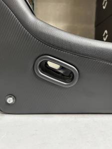 Corbeau-Blem - Blemished Corbeau DFX Black Vinyl Fixed Back Seats - Pair - Image 3