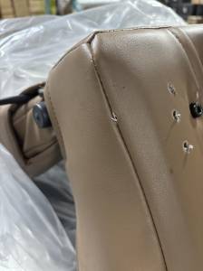 Corbeau-Blem - Blemished Corbeau Moab Tan Vinyl Reclining Passenger Side Racing Seat - Single - Image 2