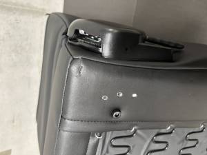 Corbeau-Blem - Blemished Corbeau Moab Black Vinyl Reclining Back Racing Seats - Pair - Image 4