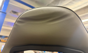 Corbeau-Blem - Blemished Corbeau Moab Grey Vinyl Reclining Driver Side Racing Seat w/ Seat Heater - Single - Image 3