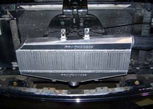 ProCharger 2007-2013 GM Truck 3 Core Vertical Intercooler w/ Tubing and Proflow Valve