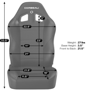 Corbeau - Corbeau Baja XRS Reclining Seat  (Pair) - Image 5
