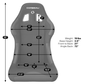 Corbeau - Corbeau Forza Racing Seat - Image 5