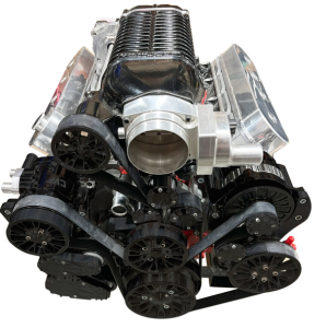 CVF Racing - CVF Reaper LS 10-Rib FEAD System For Whipple Inverted 2.9L With Alternator, AC & Power Steering - Black - Image 4