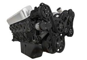 CVF Racing - CVF Wraptor 10-Rib FEAD System For ProCharged BBC With AC, Power Steering & Alternator - Black - Image 3