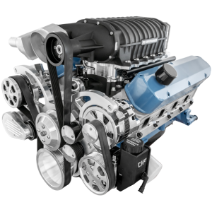 CVF Racing - CVF Wraptor SBF 8-Rib FEAD System For Harrop TVS2650 Superchargers with AC, Power Steering and Alternator - Polished - Image 3