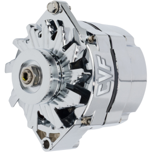 CVF Racing - CVF GM 1-Wire 140 AMP Alternator - Chrome Plated - Image 3