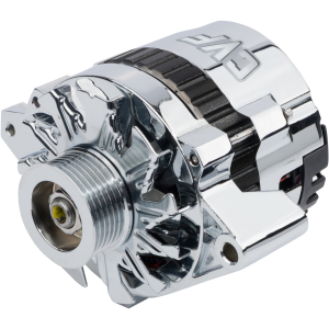 CVF GM CS130 1-Wire 140 AMP Alternator - Chrome Plated