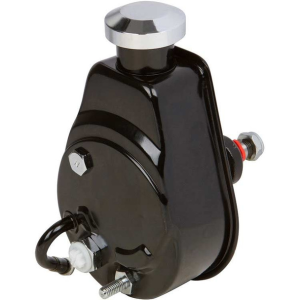 CVF Racing - CVF Saginaw P-Series Black Power Steering Pump - 5/8" Keyway Shaft - Image 2