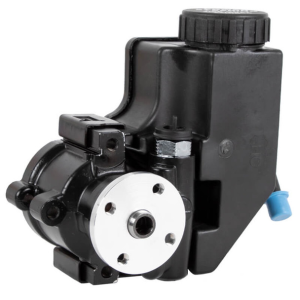 CVF GM Type II Power Steering Pump w/ Attached Plastic Reservoir - Black