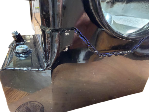 TRE Garage Sale - [GARAGE SALE] Canton 289-302 Canton 7 Quart Deep Rear Sump Oil Pan w/ Scraper, SC Return Bung & Oil Pickup - Black Powdercoated - Image 4